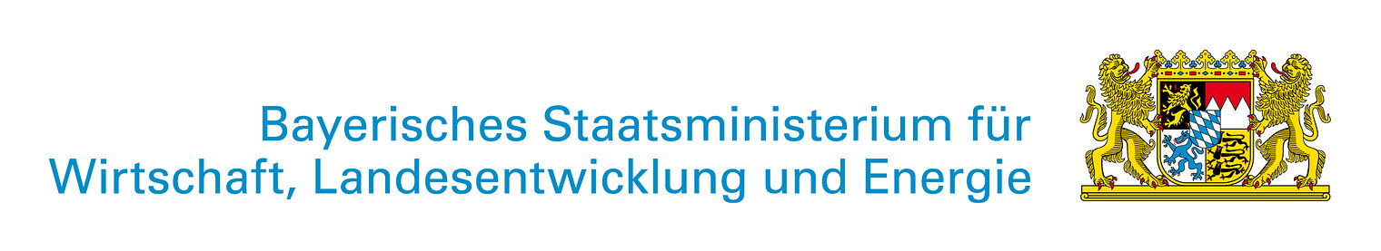 Logo des bayerischen Staatsministeriums für Wirtschaft, Landesentwicklung und Energie