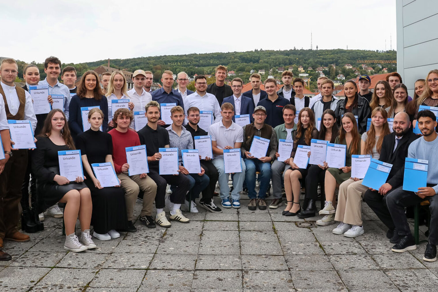 Deutsche Meisterschaft im Handwerk 2024 | Kammerebene Unterfranken Gruppenbild Kammersieger 2024