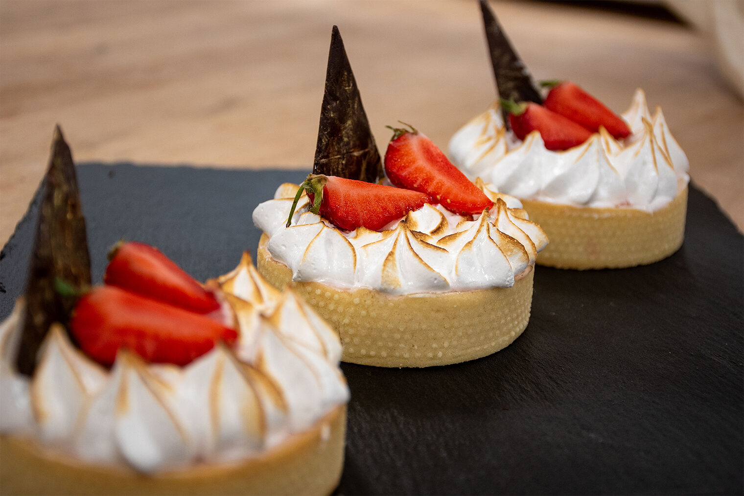 Erdbeer-Mouse-Tartelettes