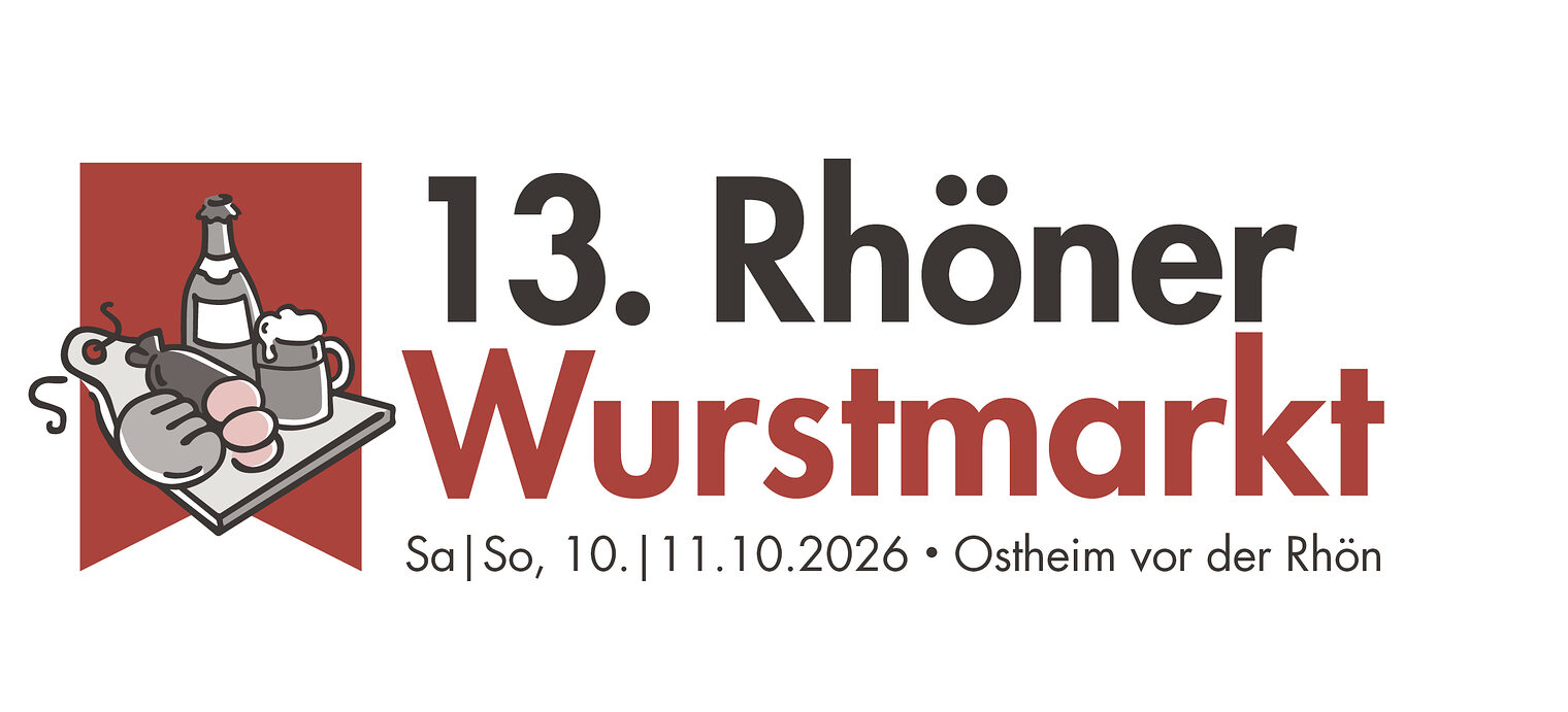 Logo 13. Rhöner Wurstmarkt