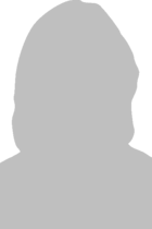 Silhouette einer Frau, grau