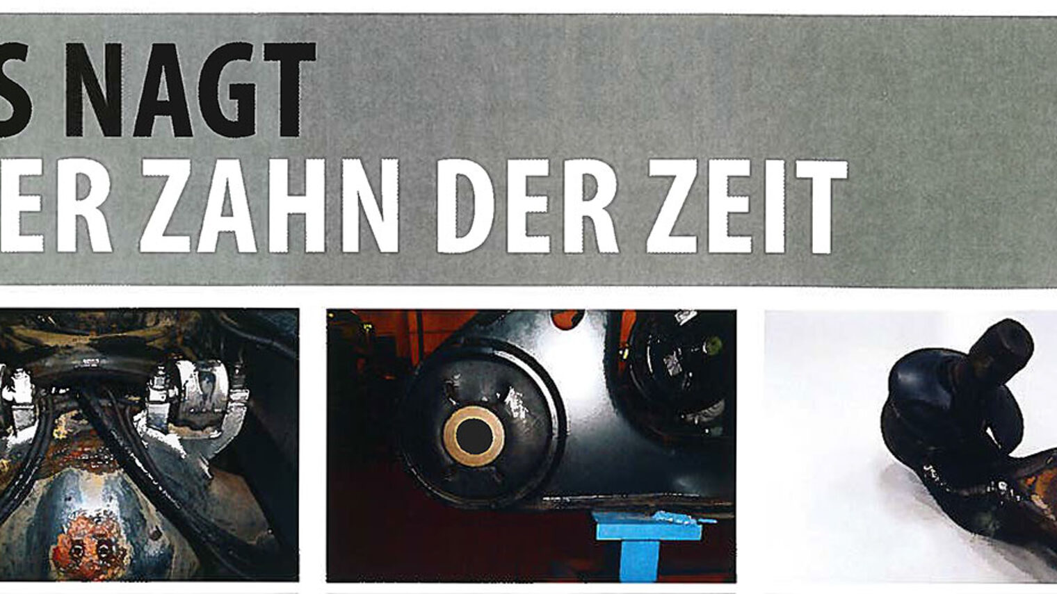 Es nagt der Zahn der Zeit